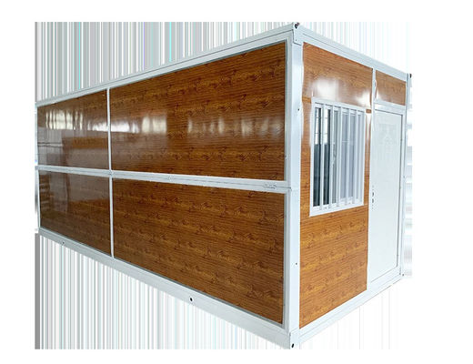 Modular Fold Up House Sandwich Panel Fireproof Foldable Expanding Cabin