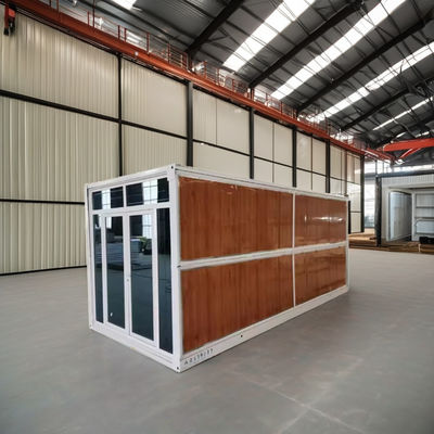 20ft Flat Pack Tiny Modular Small Wooden Container House For Hotel Toilet Hospital Or Mall
