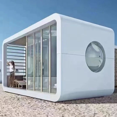 Beach Hotel Prefabricated Container House Space Capsule Apple Cabin For Living And Working