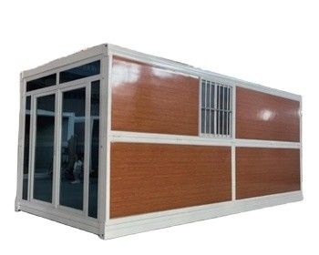 Prefabricated 20FT Luxury Foldable Container House Versatile Customizable Folding House