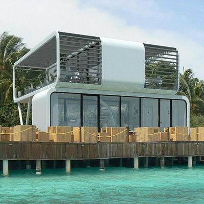 Apple Cabin House Galvanized Steel Frame And Metal Carved Panel For Durable And Stylish Exterior And Interior Walls