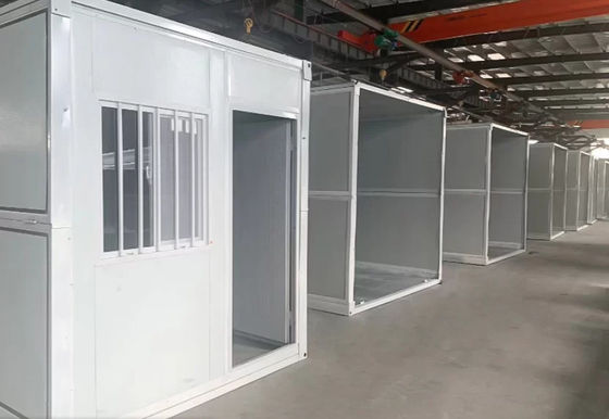 Cost-effective Transportable Container Homes Luxury Space-saving Foldable Container House