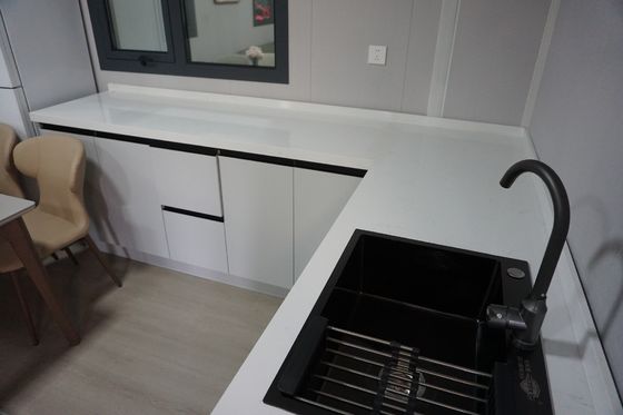 Rumah Kontainer Expandable Ukuran Maksimum 3500mm * 8000mm Dengan Kolom Tahan Angin