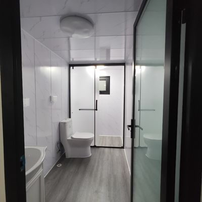 Rumah Kontainer Expandable Ukuran Maksimum 3500mm * 8000mm Dengan Kolom Tahan Angin