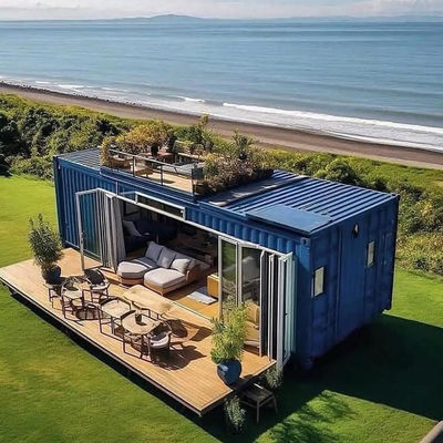 Mobile Prefabricated Detachable Container Home 20FT Steel Frame Premium House