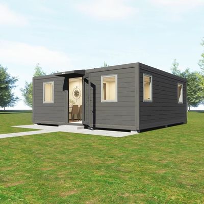 2025 Gray White Custom Color Luxury Extendable Container House Prefab Living Home