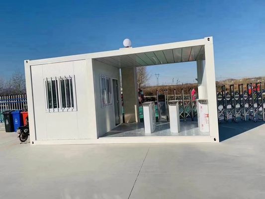 Edificio de oficinas Casa de contenedores desmontable Suelos versátiles