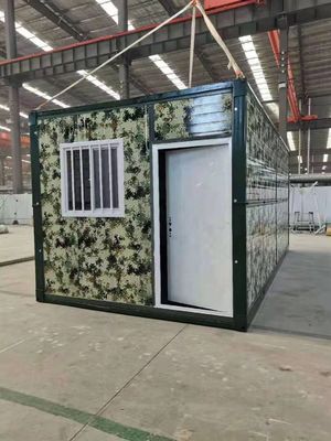 Edificio de oficinas Casa de contenedores desmontable Suelos versátiles