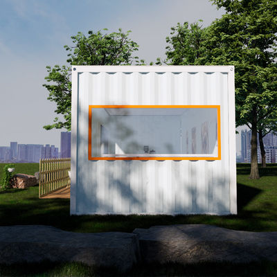 Detachable Container House with Fireproof EPS Sandwich Panel and Customizable Door Options