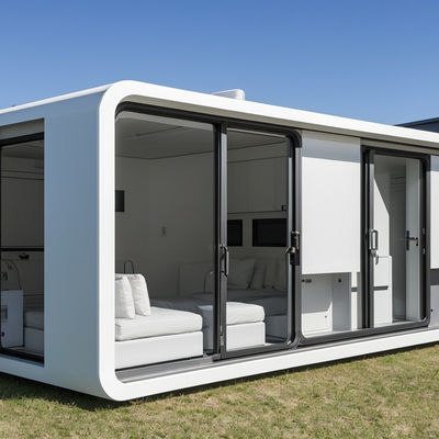 Υψηλής απόδοσης Apple Cabin House με ξηρό-βρεγμένο χωριστικό μπάνιο