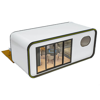 Apple Cabin House Galvanized Steel Frame and Metal Carved Panel for Durable and Modern Structure