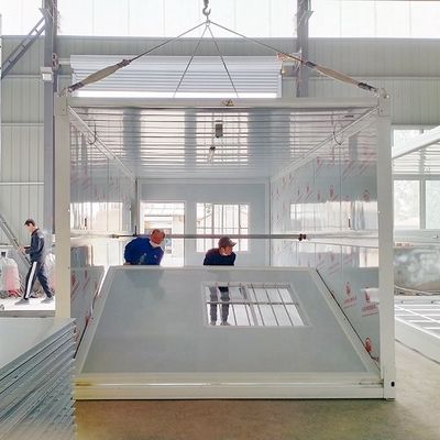 Folding Container House Worker Camp Container Living Room Prefabricated Collapsible Home
