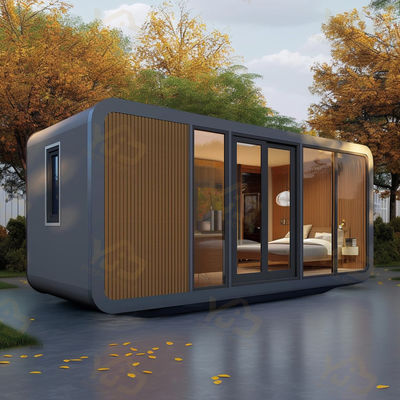 Apple Cabin Prefab Homes Modular House Apple Cabin Capsule House Sleeping Room Apple House With a Terrace