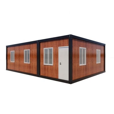 Flat Pack Container Prefabricated Mobile Living House Kantor Toko Kios Kamar Tidur Villa Outdoor Hotel