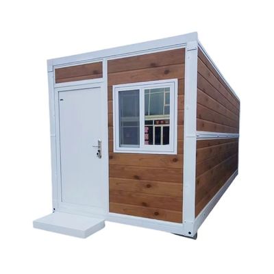 Taşınabilir Modüler 20ft 40ft Katlanabilir Küçük Evler Hızlı Katlanabilir Düz Paket Katlanabilir Konteyner Ev Dükkan Kamp Evler