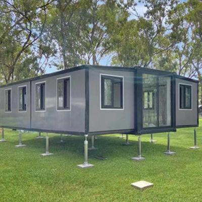 Roomy Double Wings Foldable Expanding Container Homes Luxury Family Residences