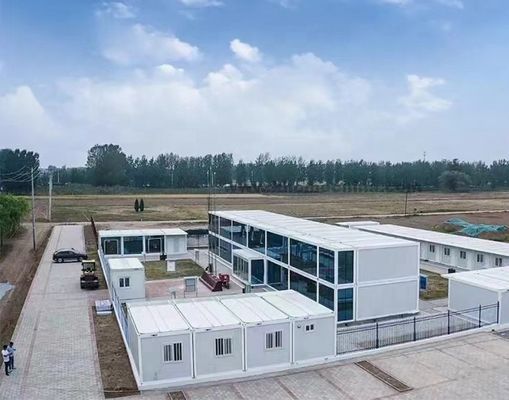 Quick Build Mobile Prefab Modern Luxury Prefabricated 20 Ft Container House For Home Office With Furniture And Bathroom