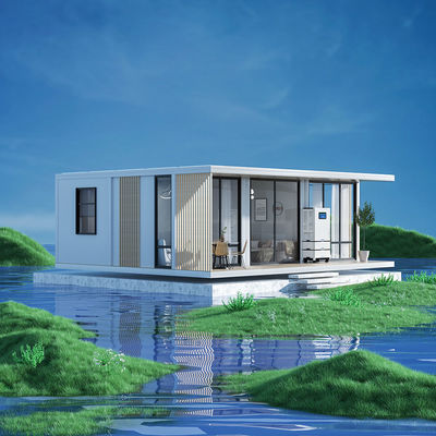 Rumah Kontainer Lipat Untuk Persyaratan Anda Struktur Baja Dan Panel Dinding Tersedia