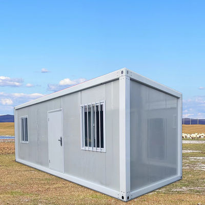 Rumah Kontainer Modular dengan Panel Sandwich EPS tahan api dan berbagai pilihan kustomisasi pintu