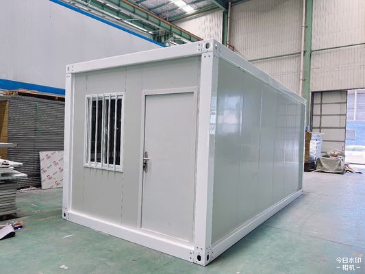 Rumah Kontainer Modular dengan Panel Sandwich EPS tahan api dan berbagai pilihan kustomisasi pintu