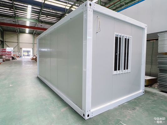 Rumah Kontainer Modular dengan Panel Sandwich EPS tahan api dan berbagai pilihan kustomisasi pintu