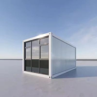 20ft Ready-to-Use Prefab Steel and Wooden Container House Detachable Modular Office