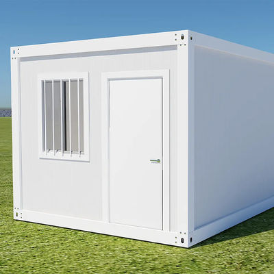 20ft Ready-to-Use Prefab Steel and Wooden Container House Detachable Modular Office