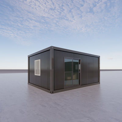 20ft Ready-to-Use Prefab Steel and Wooden Container House Detachable Modular Office