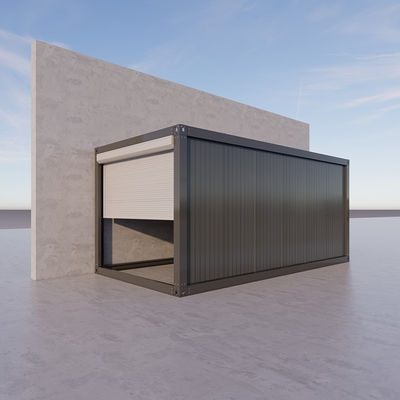 Maison préfabriquée à montage rapide, maison préfabriquée modulaire en conteneur plat 10 pieds, 20 pieds, 40 pieds