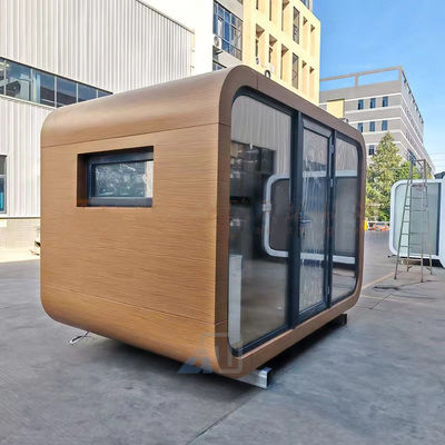 Prefabricated ApplePod Cottage 40FT Apple Cabin House Residential Villa Working Use