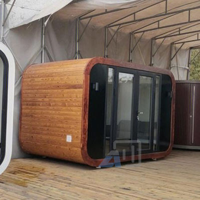 Prefabricated ApplePod Cottage 40FT Apple Cabin House Residential Villa Working Use