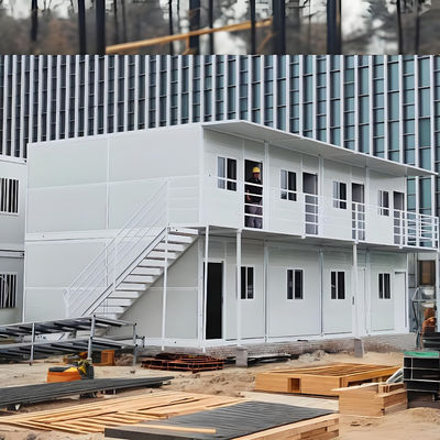 Customizable Folding Container House Strong Steel Structure and Insulated Wall Panels Available