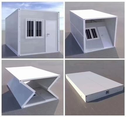 Customizable Folding Container House Strong Steel Structure and Insulated Wall Panels Available