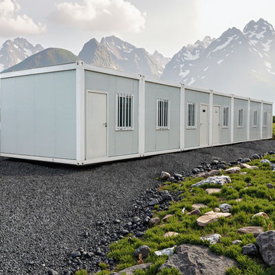 Detachable Container House Manufactured with Bending Steel Plate and Easy-to-Install Sandwich Panel