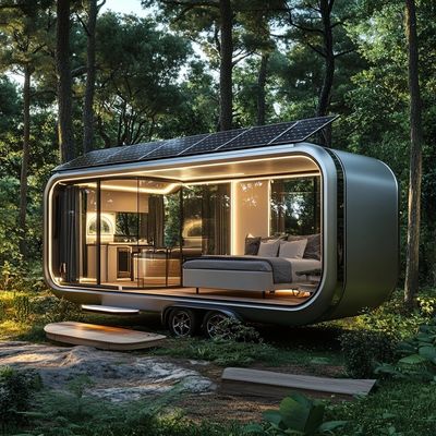Apple Cabin Prefabricated House Mobile House Waterproof Steel Bedroom Bathroom Hotel