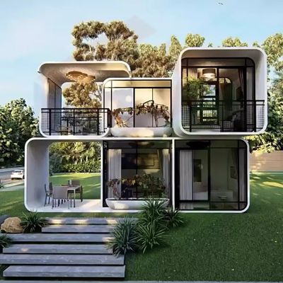 Prefab Modular Steel Maison Modulable for Hotels Tiny Homes Cabin Office or Apple Cabin