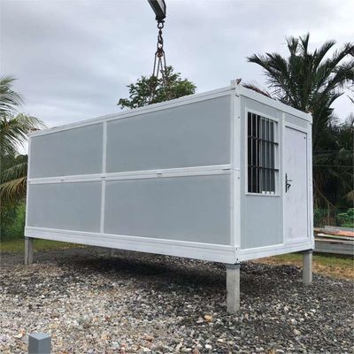 Flexible and Adaptable Folding Container House for Temporary Educational and Healthcare Facilities