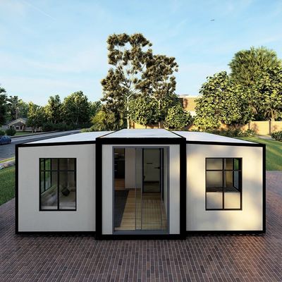 Fast Build Foldable Expanded Container House Prefab Vacation Room With Bathroom