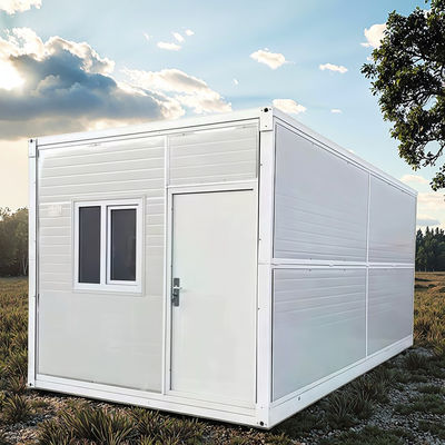 Folding Container House Building Site Housing Recycle Movable House / Office / Shop
