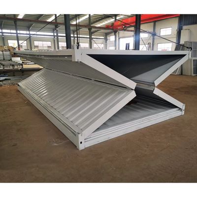Folding Container House Building Site Housing Recycle Movable House / Office / Shop