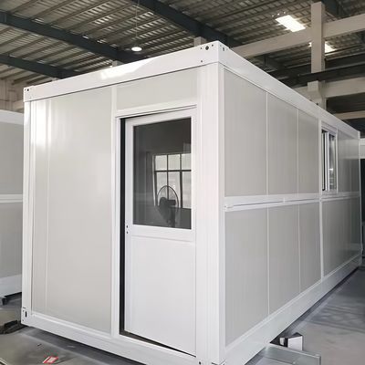 Folding Container House Building Site Housing Recycle Movable House / Office / Shop