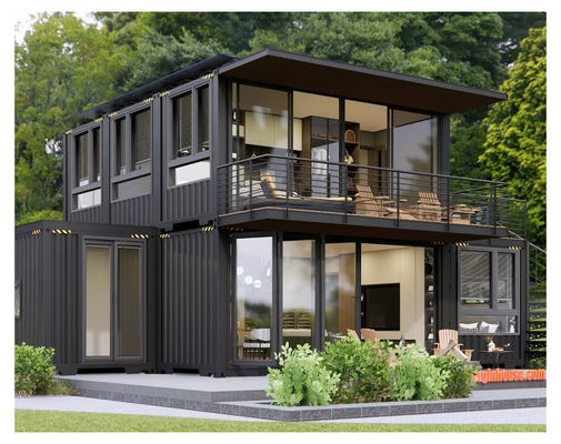 Bending Steel Plate and Rock Wool Sandwich Panel Perfect Combination for Folding Container House
