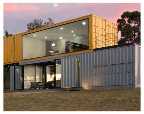 Bending Steel Plate and Rock Wool Sandwich Panel Perfect Combination for Folding Container House