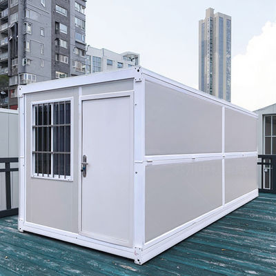 Detachable Container House Steel Structure And Wall Panels Easy Assembly And Transportation 50/75/100mm EPS/Rock Wool Sandwich Pane