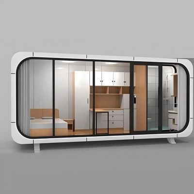 New Design Apple Cabin Economic Movable Capsule Hotel Container House Movable Home Prefab House