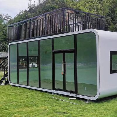 New Design Apple Cabin Economic Movable Capsule Hotel Container House Movable Home Prefab House