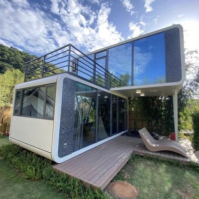 New Design Apple Cabin Economic Movable Capsule Hotel Container House Movable Home Prefab House