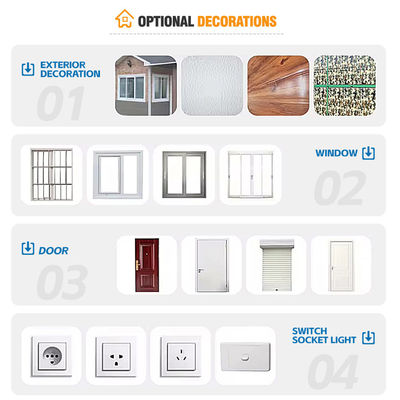 Expandable Container House Steel Frame and Insulated Wall Panels Easy Fast Assembly and Transport