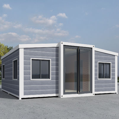 Easy Install 20ft Expandable Container House 2 Bedrooms Tiny Home Prefabricated Casas Durable Space Saving Design