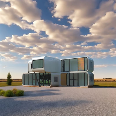 Luxury Modern Mobile Tiny Space Capsule Home Office Pod apple Cabin Container House